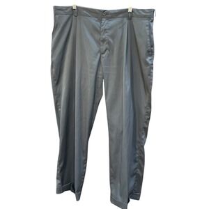 Nike Golf Tour Performance Dri-FIT Pleated Cuffed Pants Grey Mens 40x30